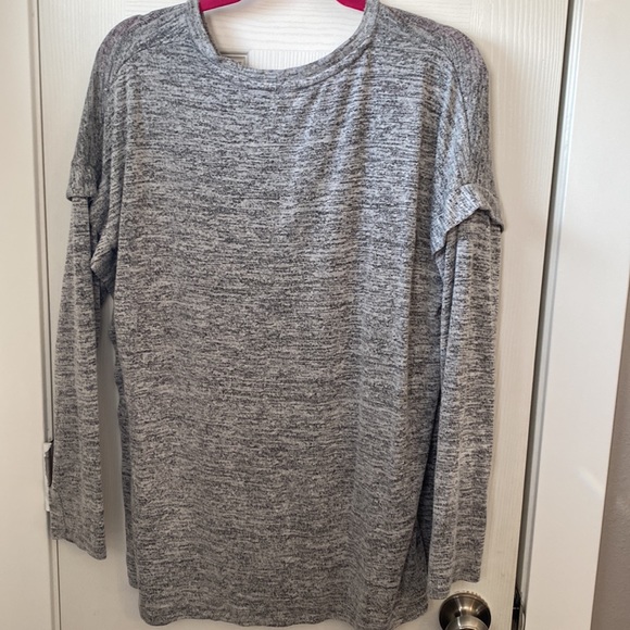 Color Thread Grey Shirt - Picture 7 of 10